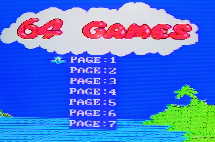 Cartucho NES 64 jogos original cinza - Imagem 3